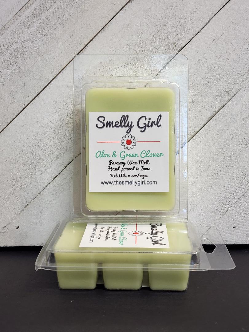 Aloe & Green Clover Wax Melt