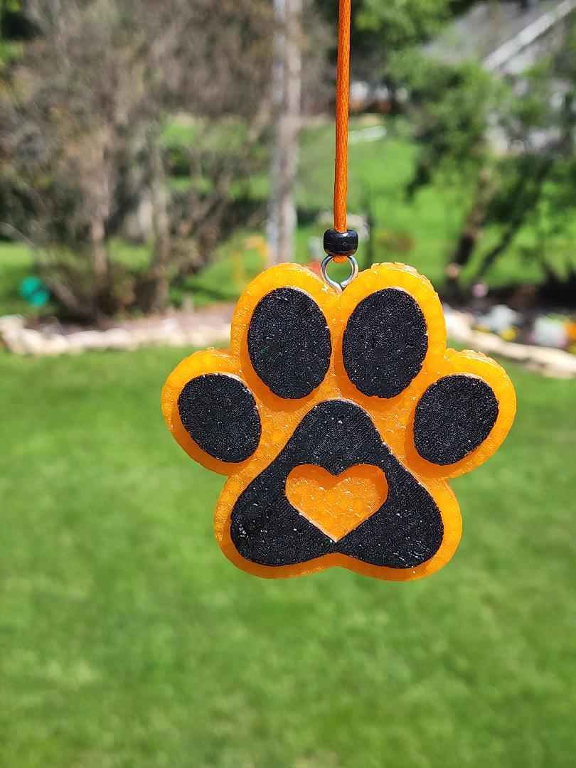 Paw Print Freshie