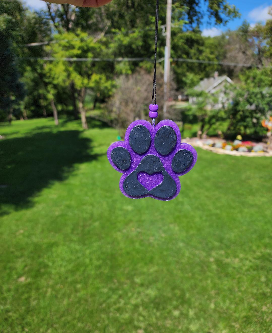 Paw Print Freshie
