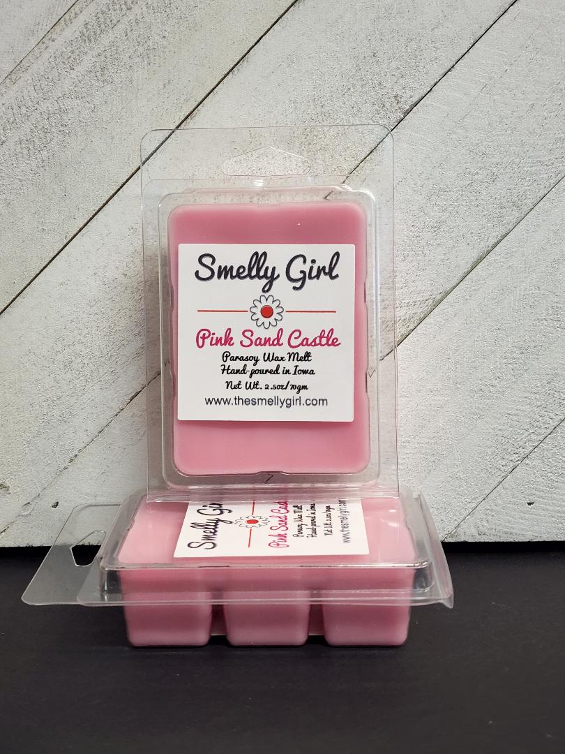 Pink Sand Castle Wax Melt – Smelly Girl