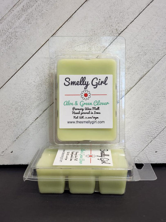 Aloe & Green Clover Wax Melt