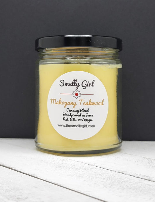 Mahogany Teakwood Candle